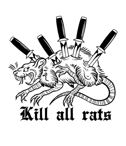 TRIKO KILL ALL RATS / KILL ALL RATS T-SHIRT